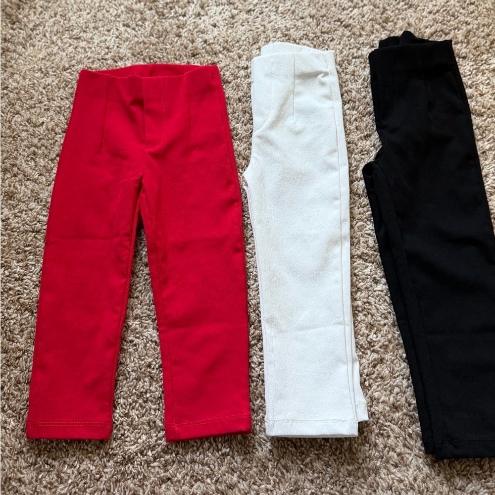 Zara kids bundle Tees and capri leggings SZ 6 & 7 - Picture 12 of 16